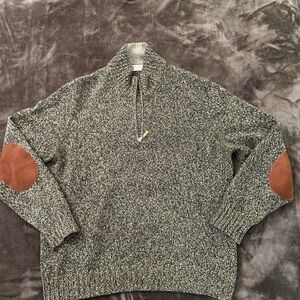 VINTAGE Brunello Cucinelli Cashmere 1/4 Zip Up Sweater
